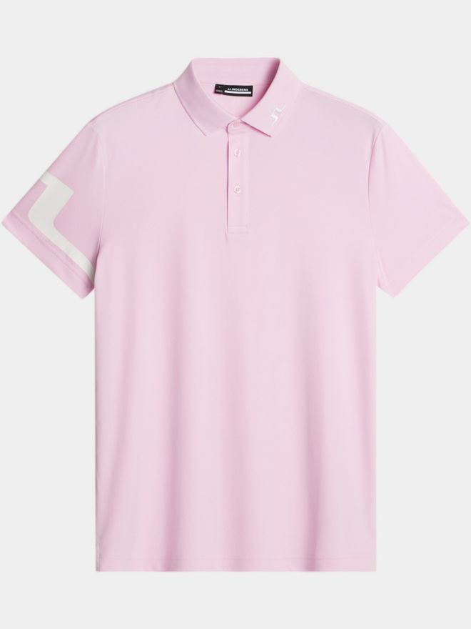 J.Lindeberg Heath Halbarm Polo rosa