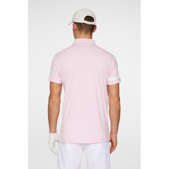 J.Lindeberg  Heath half sleeve polo pink