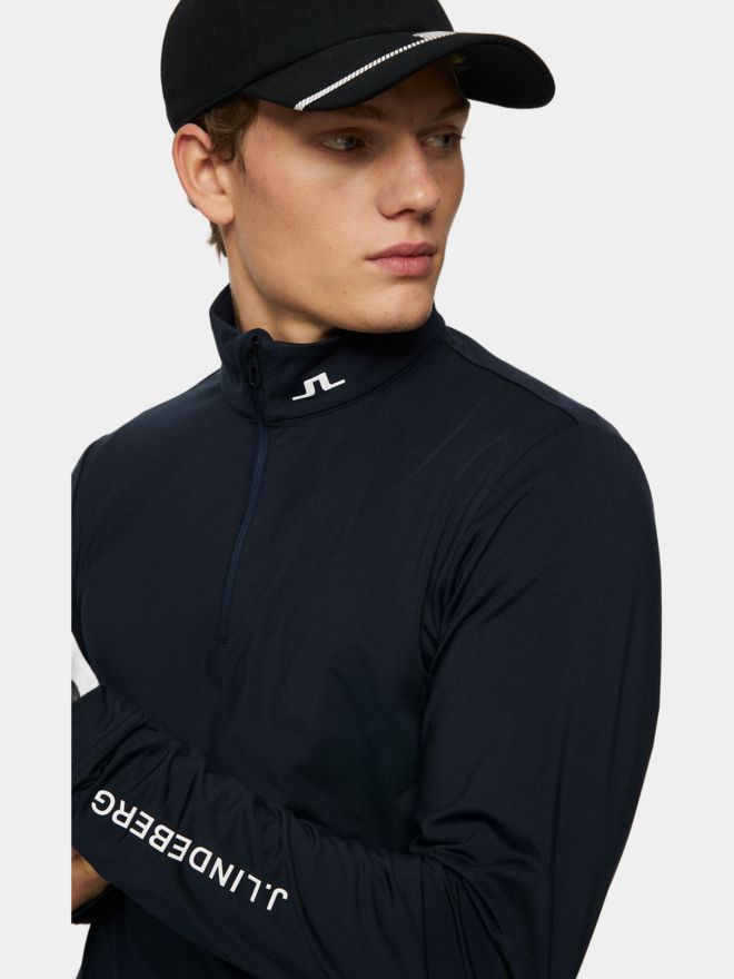 J.Lindeberg Tour Tech Stretch Midlayer navy