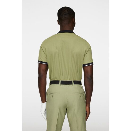 J.Lindeberg  Bay Slim half-sleeve polo olive