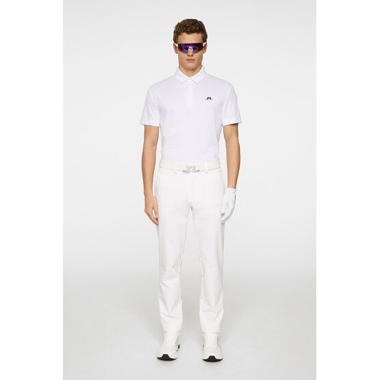 J.Lindeberg  Peat half-sleeve polo white