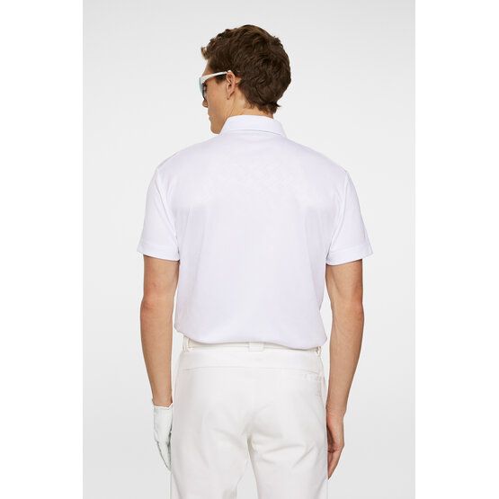 J.Lindeberg  Peat half-sleeve polo white