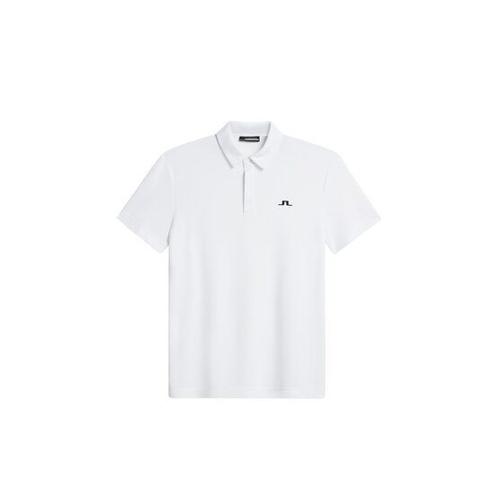 J.Lindeberg  Peat half-sleeve polo white