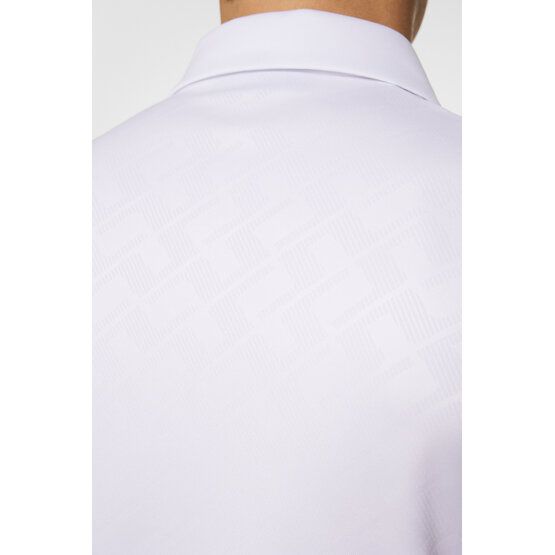 J.Lindeberg  Peat half-sleeve polo white