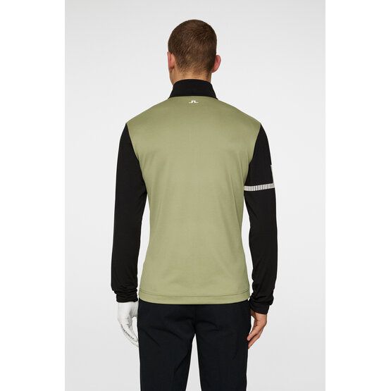 J.Lindeberg  Heath Strike Stretch Midlayer olive