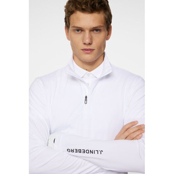 J.Lindeberg  Tour Tech Stretch Midlayer white