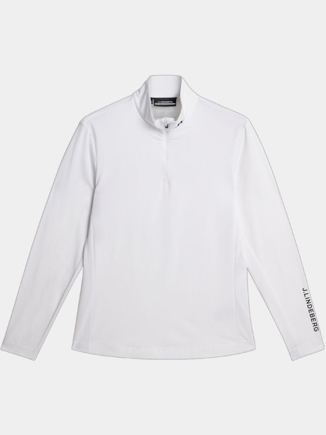 J.Lindeberg Tour Tech Stretch Midlayer weiß