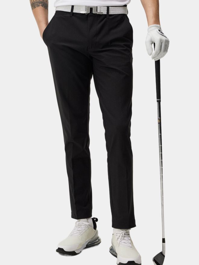 J.Lindeberg Ellott Golf Pant Chino Hose schwarz
