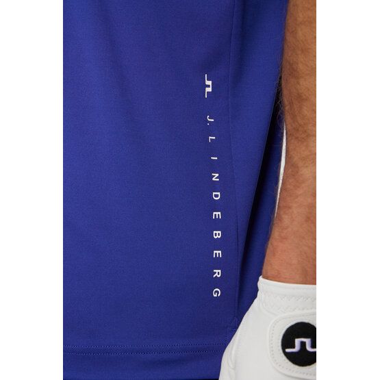 J.Lindeberg Lionel Halbarm Polo royal