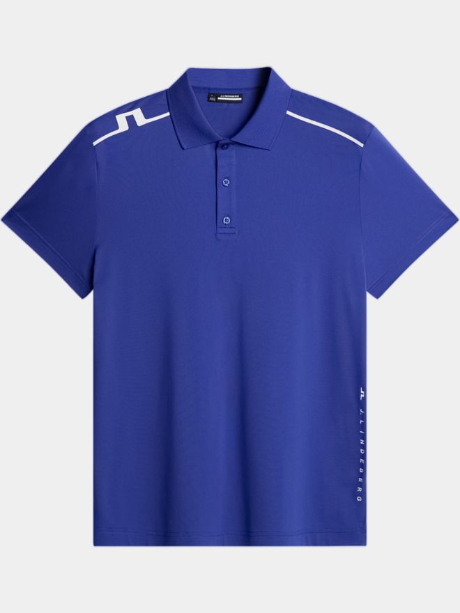 J.Lindeberg Lionel Halbarm Polo royal