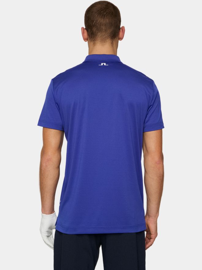 J.Lindeberg Lionel Halbarm Polo royal