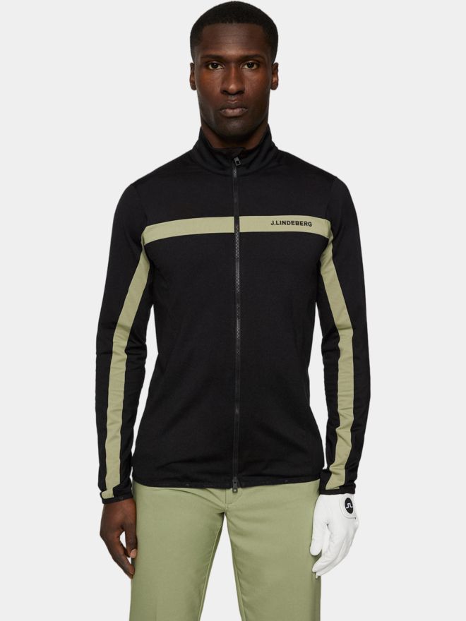 J.Lindeberg Jarvis Mid Layer GH Stretch Jacke schwarz