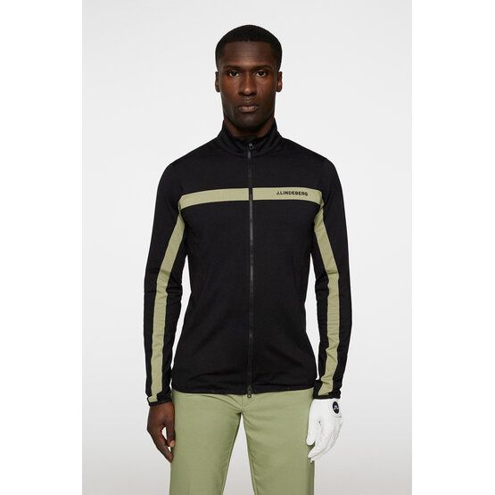 J.Lindeberg  Jarvis Mid Layer GH Stretch Jacket black