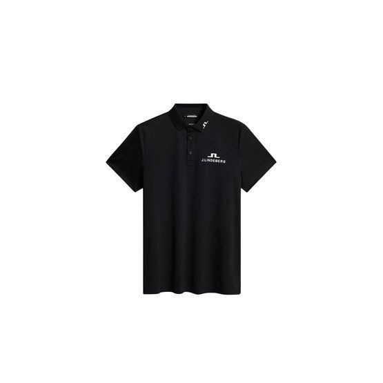 J.Lindeberg  KV Tour Golf Half Sleeve Polo black