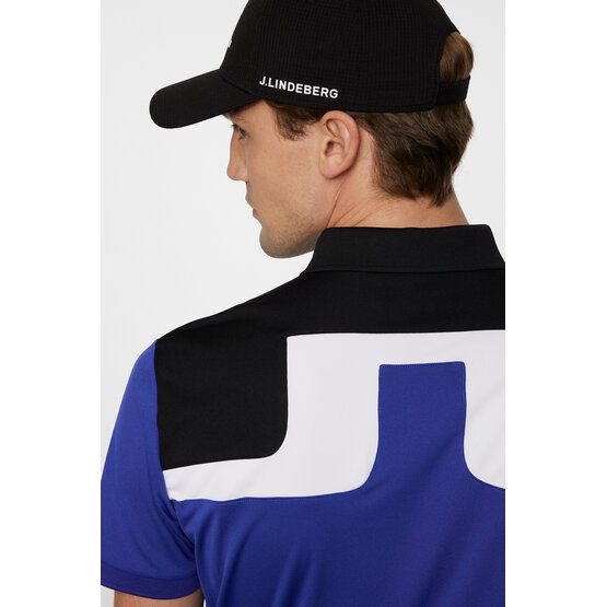 J.Lindeberg  Jeff Half Sleeve Polo royal