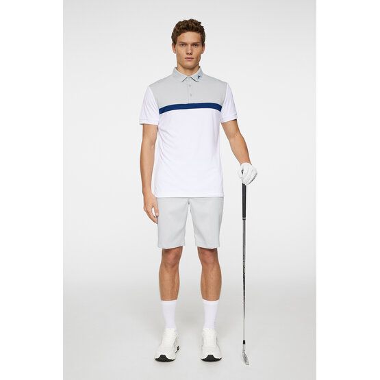 J.Lindeberg  Jeff Half Sleeve Polo light gray