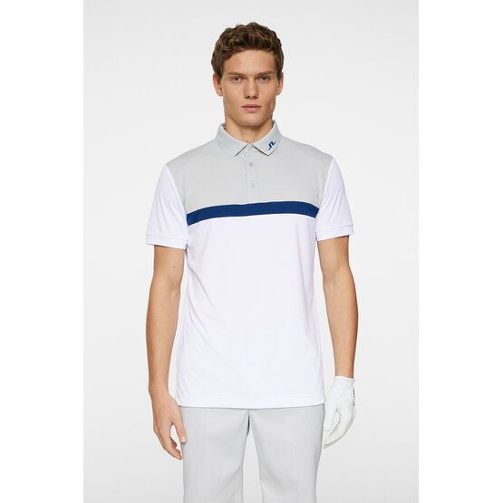 J.Lindeberg  Jeff Half Sleeve Polo light gray