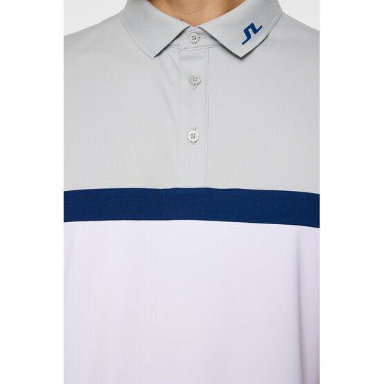 J.Lindeberg  Jeff Half Sleeve Polo light gray