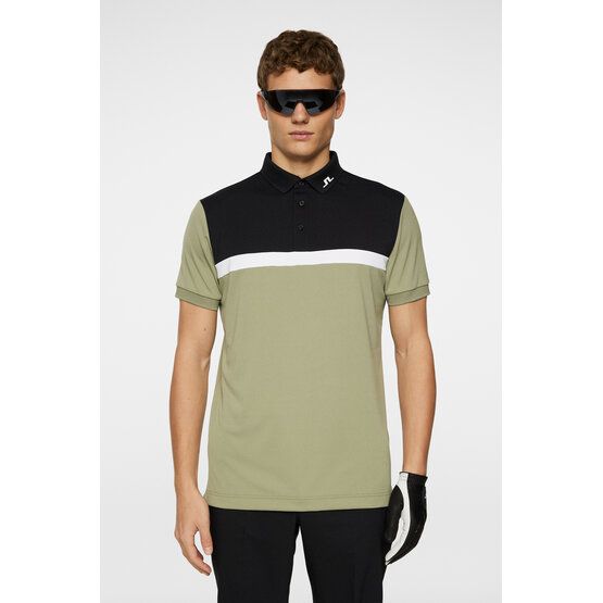 J.Lindeberg  Jeff Half Sleeve Polo olive