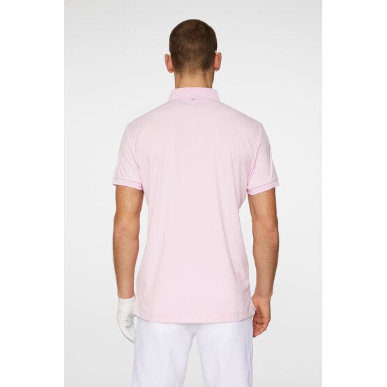 J.Lindeberg  Tour Tech half-sleeve polo pink