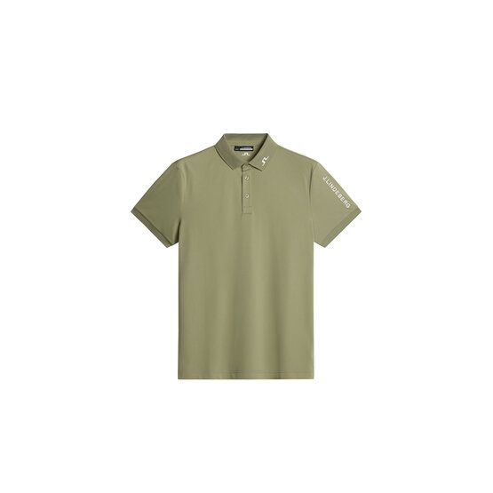 J.Lindeberg  Tour Tech half-sleeve polo olive