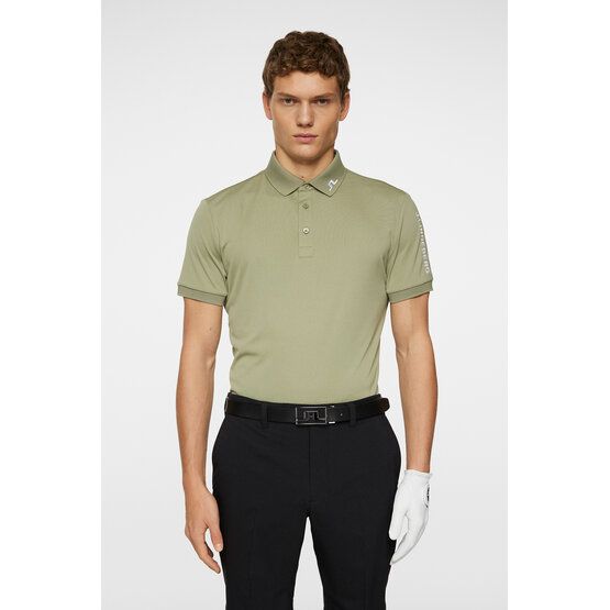 J.Lindeberg  Tour Tech half-sleeve polo olive