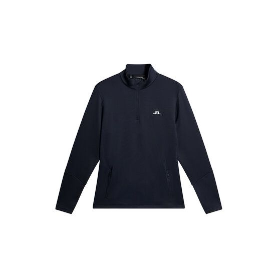 J.Lindeberg  Aerial Quater Zip Stretch Midlayer navy