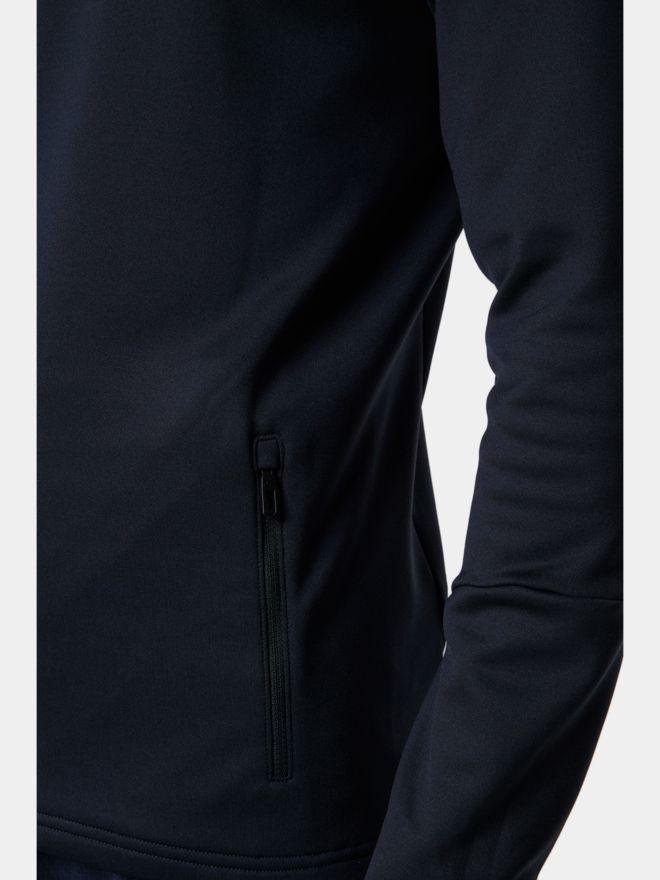 J.Lindeberg Aerial Quater Zip Stretch Midlayer navy