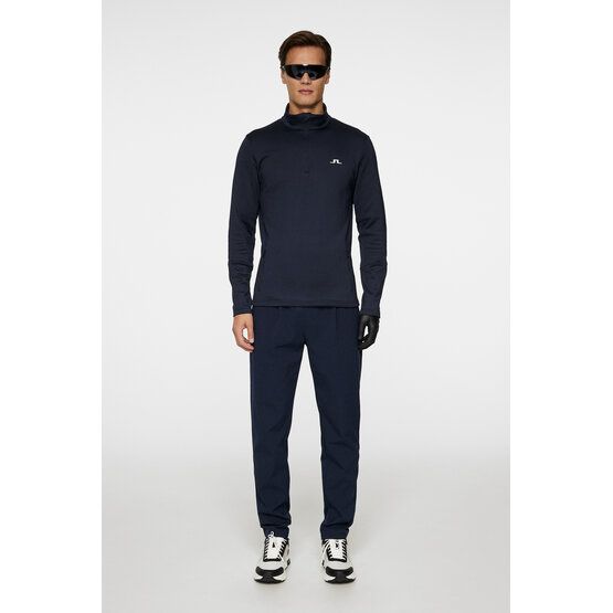 J.Lindeberg  Aerial Quater Zip Stretch Midlayer navy