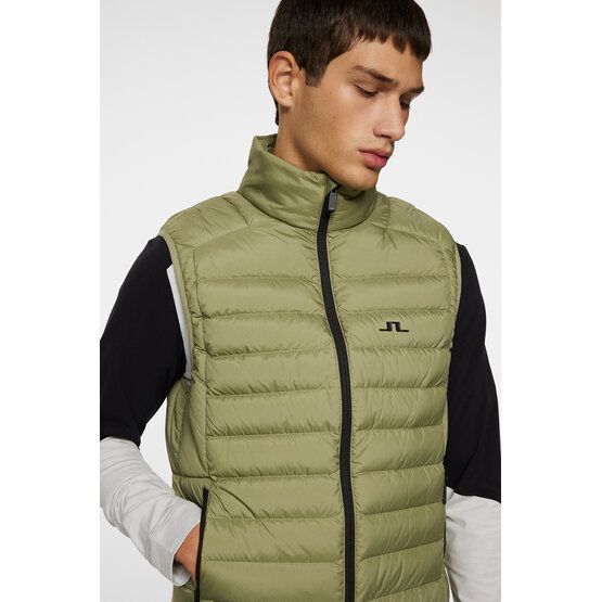 J.Lindeberg  Oden Light Down Vest Down vest olive