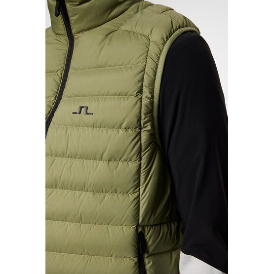 J.Lindeberg  Oden Light Down Vest Down vest olive