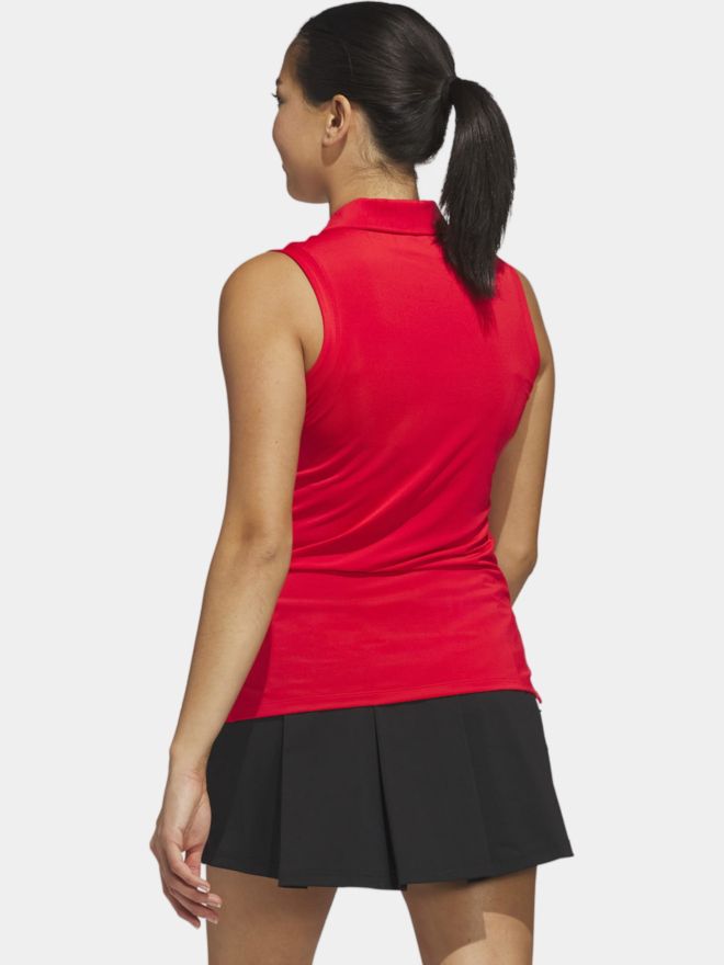 adidas W ULT C SLD ohne Arm Polo rot