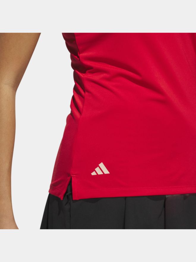 adidas W ULT C SLD ohne Arm Polo rot