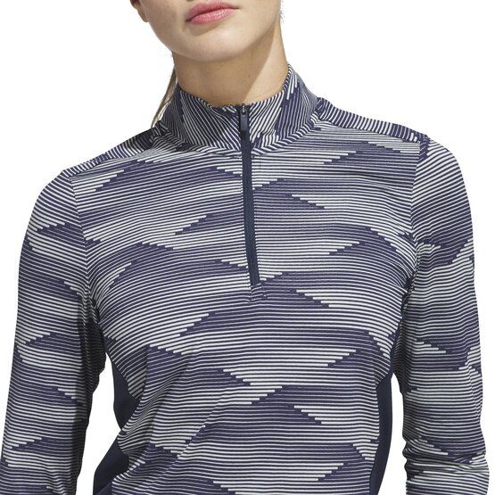 adidas  W ULT PRT QTR Z Stretch Midlayer navy