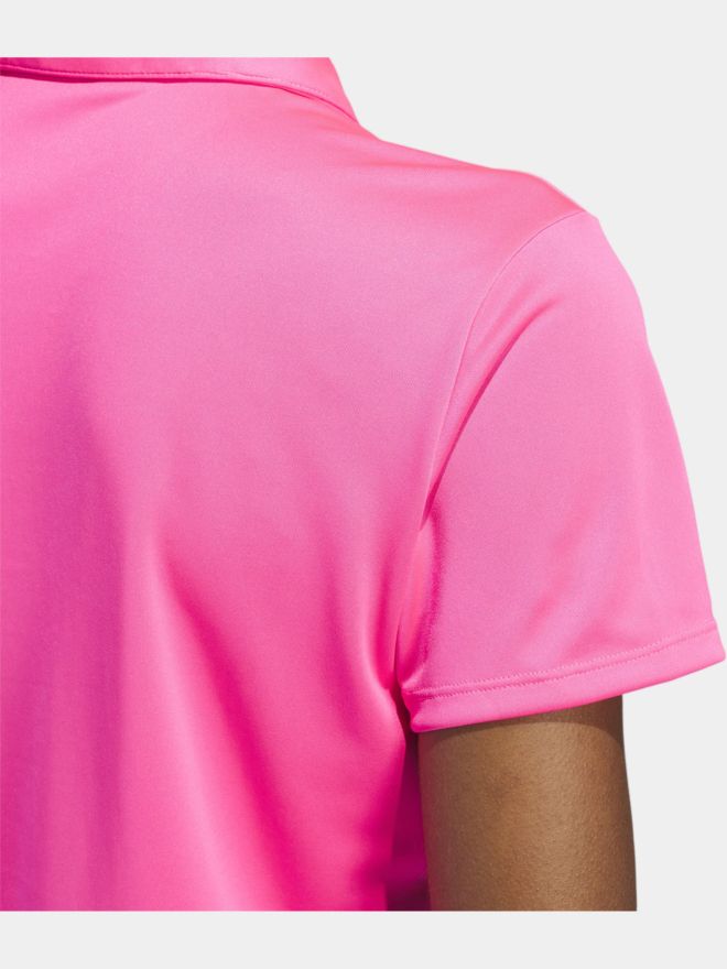 adidas W PERF SLD SSP Halbarm Polo pink