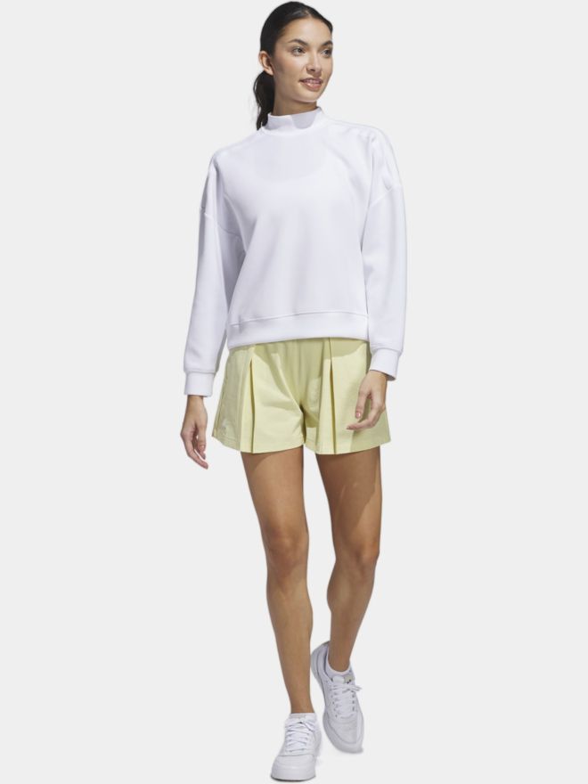 adidas W BTC SPCR LYR Mikina s kapucí bílá