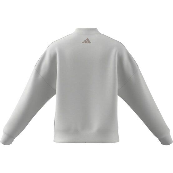 adidas W BTC SPCR LYR Hoodie Sweatshirt weiß