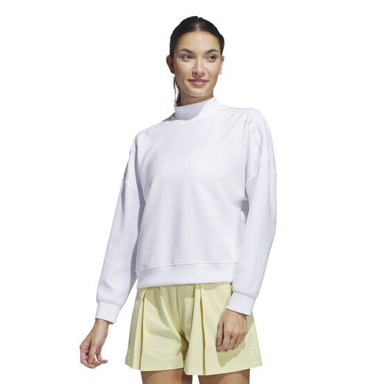 adidas W BTC SPCR LYR Hoodie Sweatshirt weiß