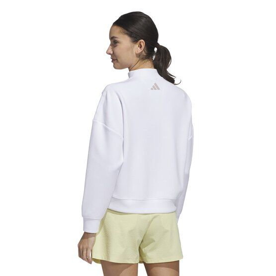 adidas W BTC SPCR LYR Hoodie Sweatshirt weiß