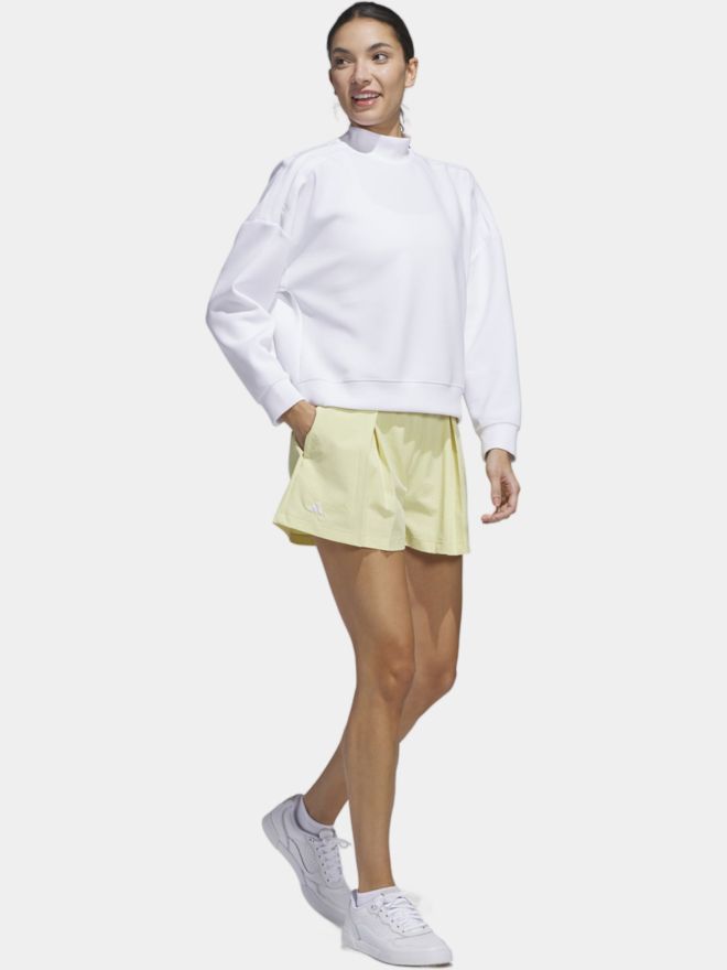 adidas W BTC SPCR LYR Mikina s kapucí bílá