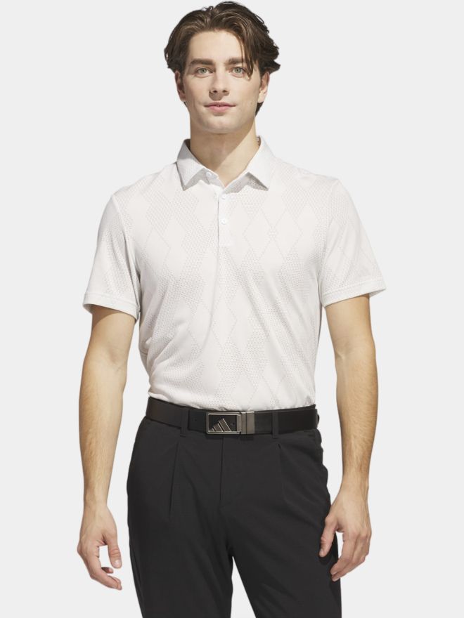 adidas ULT MC TXR Halbarm Polo weiß