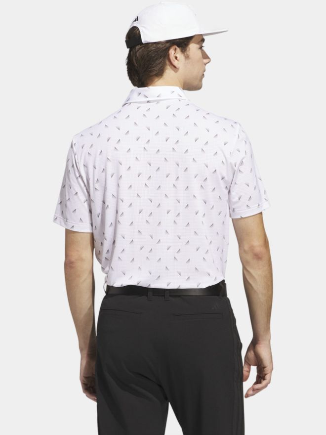 adidas ULT MC TXR Halbarm Polo weiß