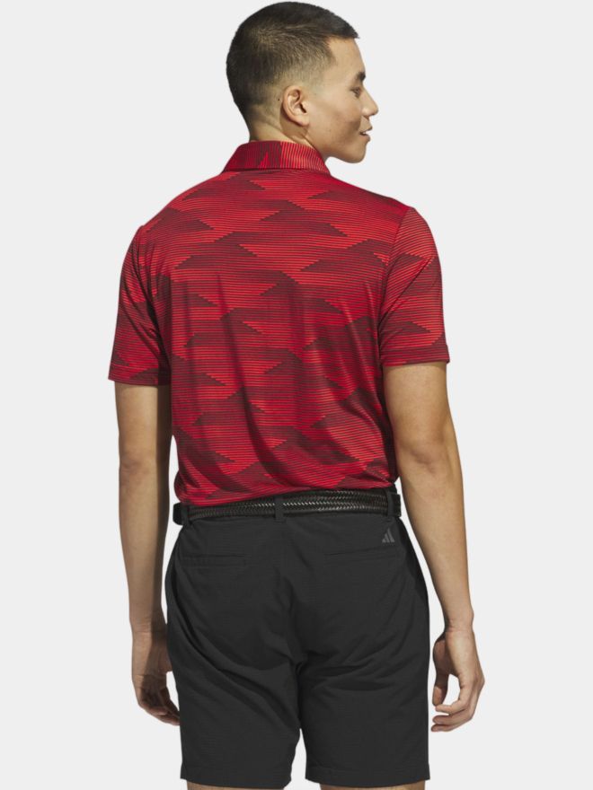 adidas ULT SPD ST Halbarm Polo bordeaux