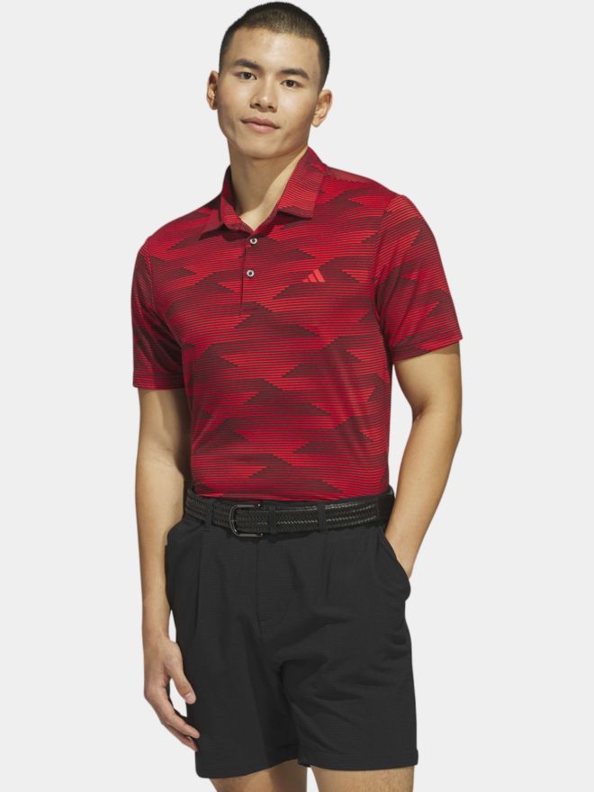 adidas ULT SPD ST Halbarm Polo bordeaux