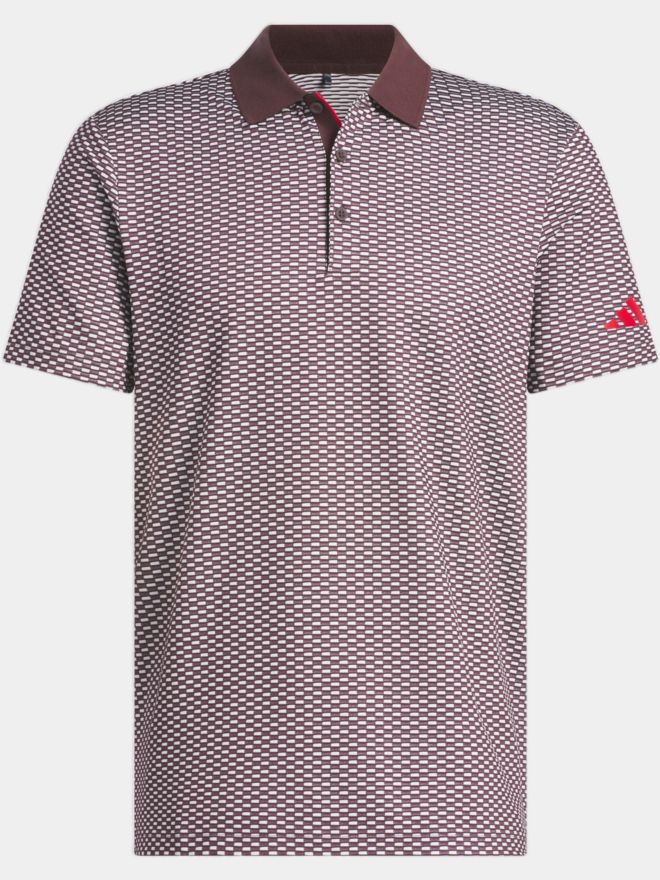 adidas BTC TXR Halbarm Polo bordeaux