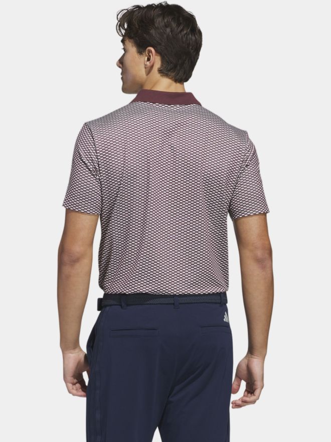 adidas BTC TXR Halbarm Polo bordeaux