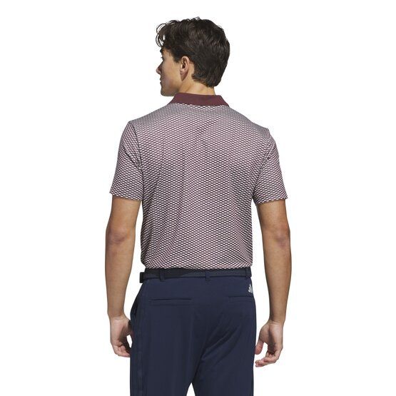 adidas BTC TXR Halbarm Polo bordeaux