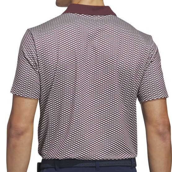adidas BTC TXR Halbarm Polo bordeaux
