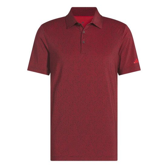 adidas  ULT BNKR polo s krátkým rukávem bordeaux