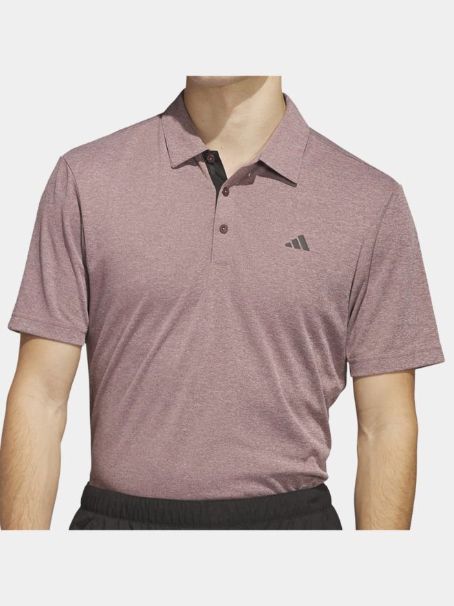 adidas DRIVE HTR Halbarm Polo bordeaux